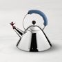 Alessi Michael Graves 9093 Stainless-Steel Tea Kettle, Blue