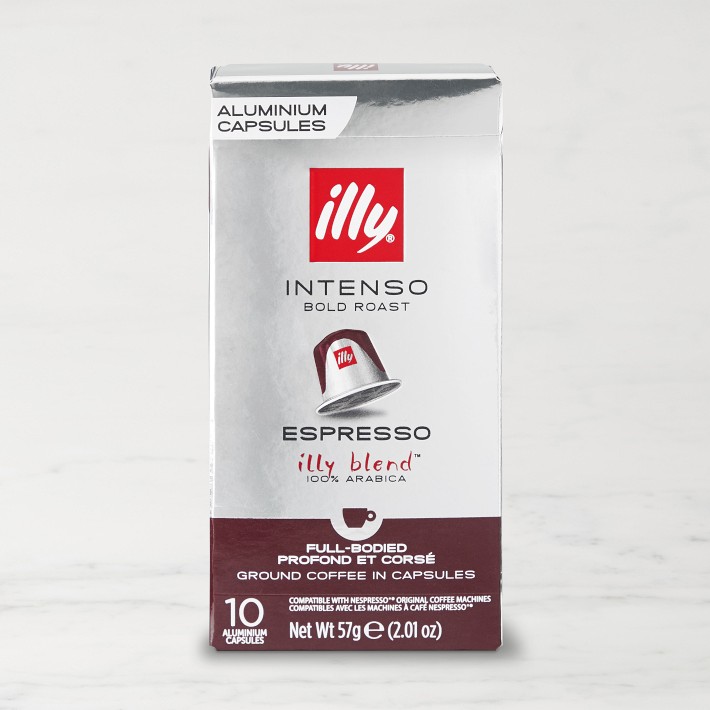 illy Aluminum Coffee Capsule, Intenso Dark