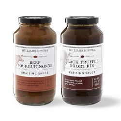 Williams Sonoma Beef Bourguignonne & Black Truffle Short Rib Braising Sauces