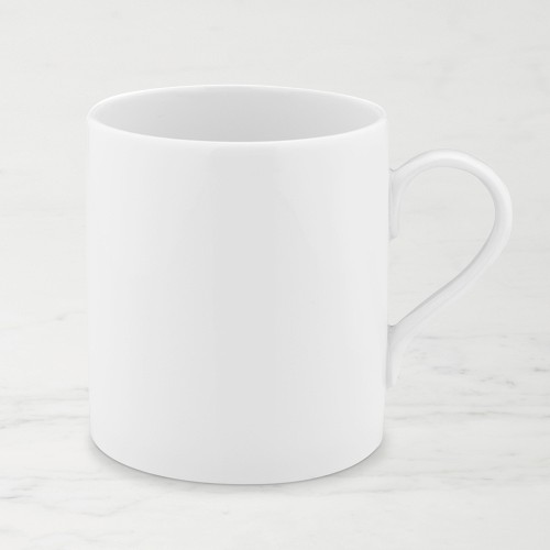 Apilco Tuileries Porcelain Mugs, Set of 4