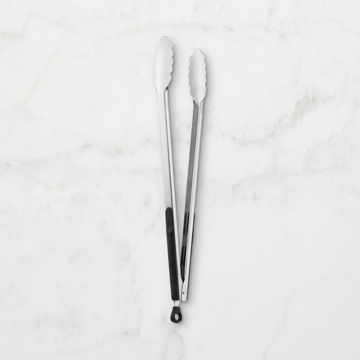 OXO Stainless-Steel Locking Tongs, 16"