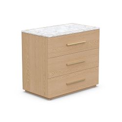 Angelo 3-Drawer Power Nightstand (34&quot;)