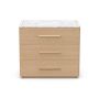 Angelo 3-Drawer Power Nightstand (34&quot;)