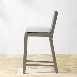 Larnaca Outdoor Grey Teak Bar Stool