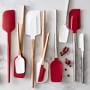 Williams Sonoma Silicone Wood Spoonula with Classic Wood Handle