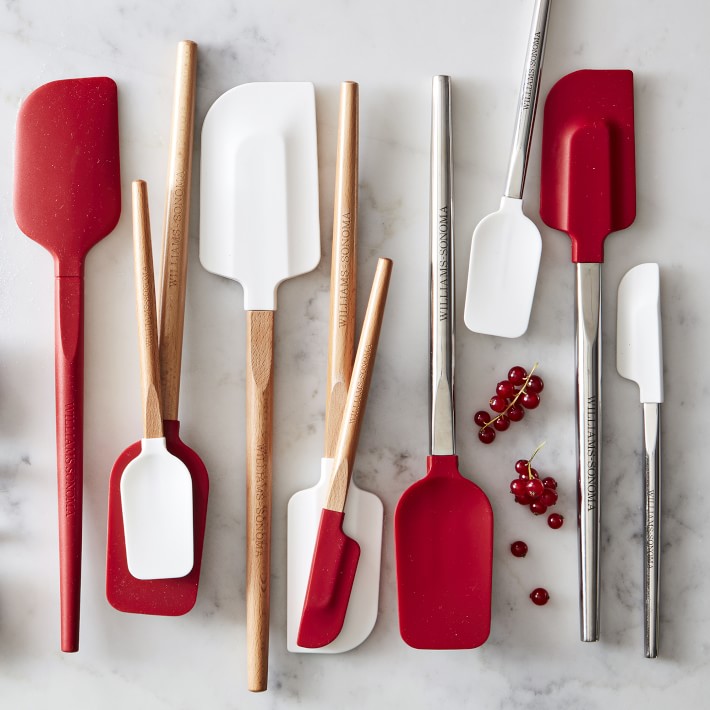 Williams Sonoma Silicone Spoonula with Classic Wood Handle