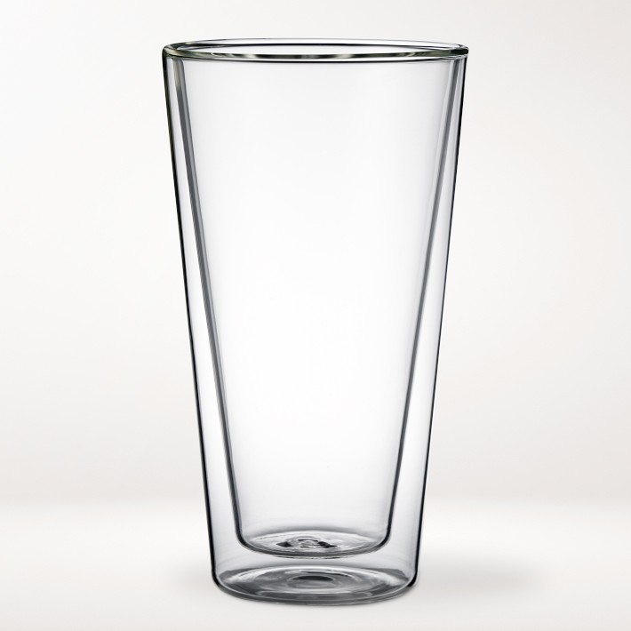Tapered Double-Wall Tall Espresso Mugs, Set of 4