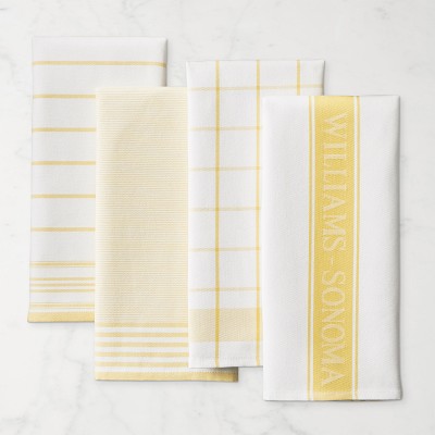 Williams Sonoma Multi-Pack Towels, Lemon Yellow