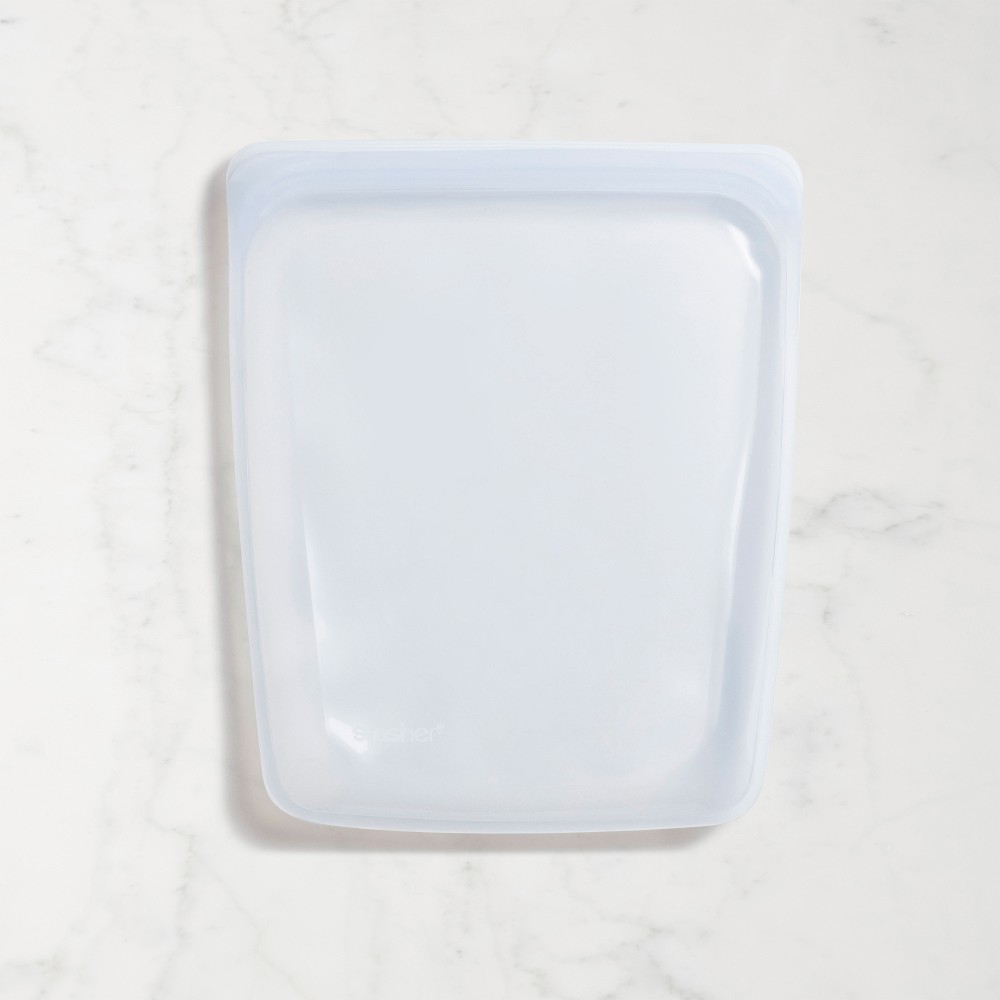 Stasher Reusable Half Gallon Bag, Clear