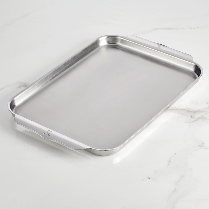 Cake Pan Stainless Steel Rimmed Baking Sheet Coliware Large 16”x 12” Deep  Baking Pan Cookie Sheet Set Of