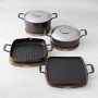 All-Clad Enameled Cast Iron 10-Piece Cookware Set