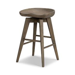 Sanremo Backless Swivel Counter Stool Grey