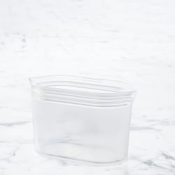 Zip Top Small Dish, Frost