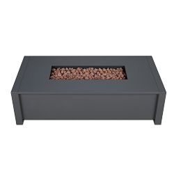 Freeport Metal Rectangular Fire Table (52&quot;)