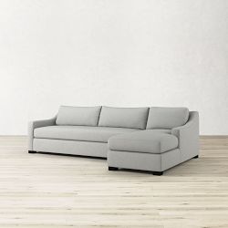Ghent Slope Arm 2-Piece L-Shape Sofa with Chaise (31&quot;-78&quot;)