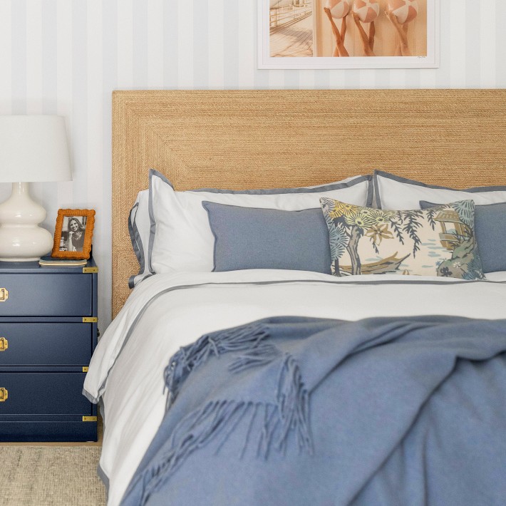 Chambers&#174; Italian Border 300TC Sateen Duvet Cover & Shams