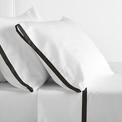 Chambers&#174; Italian Border 300TC Sateen Pillowcases, Set of 2