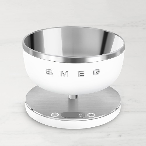 SMEG Contemporary Kitchen Scale, White