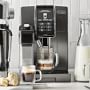 De&#39;Longhi Dinamica Plus Connected Fully Automatic Coffee Maker &amp; Espresso Machine, Titanium