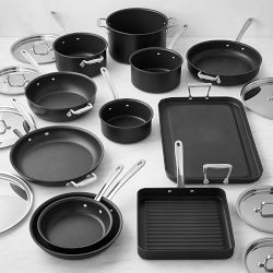 All-Clad NS&#8482; Pro Nonstick 18-Piece Cookware Set