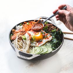 Lodge Seasoned Cast Iron Mini Wok, 9-Oz.