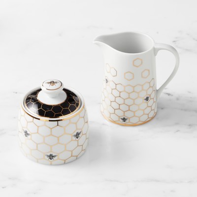 Honeycomb Cream &amp; Sugar Set