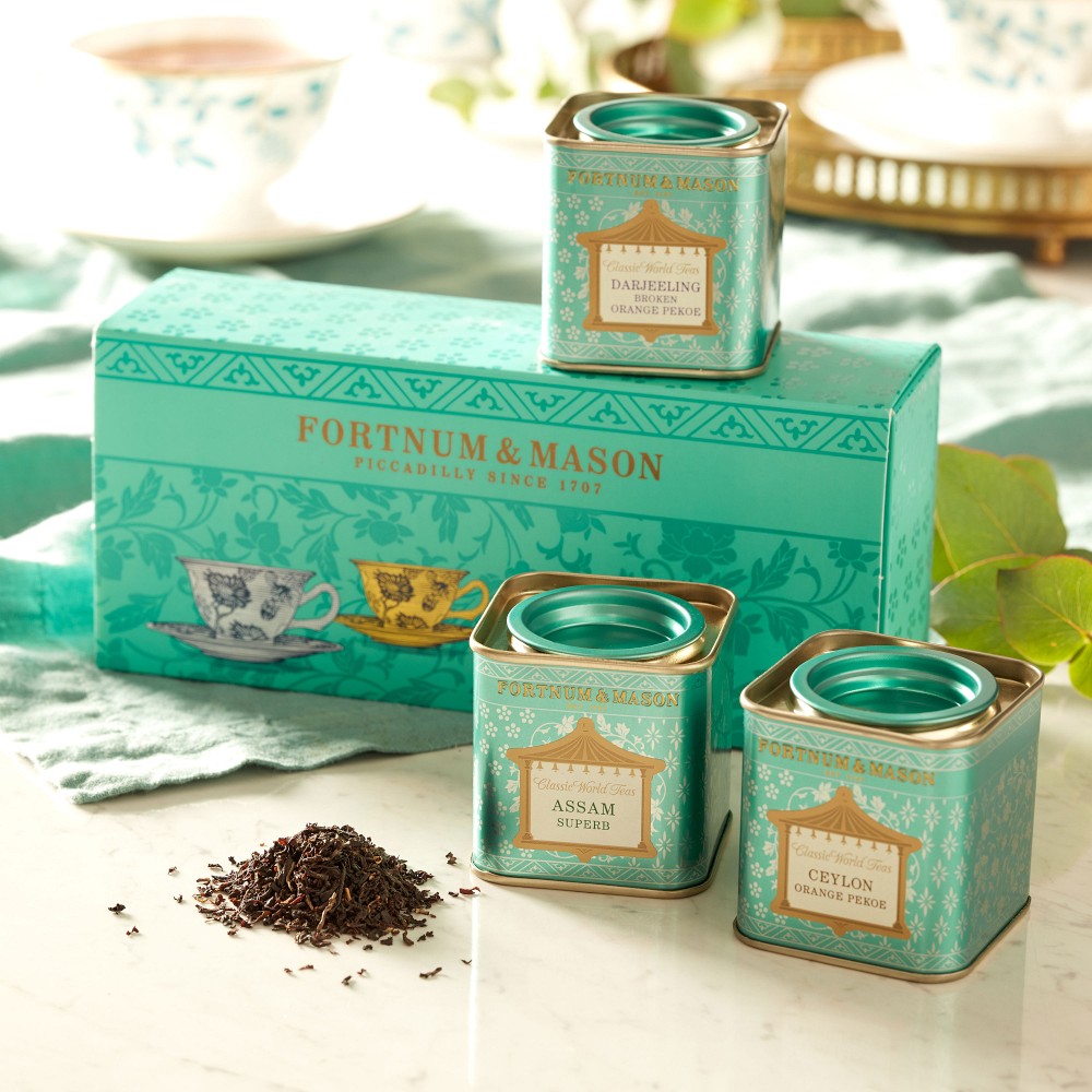 Fortnum & Mason Three Mini Classic Loose Leaf Teas