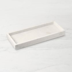 White Marble Countertop Tray