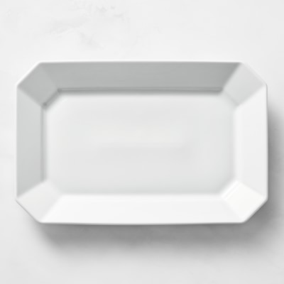 Apilco Octagonal Porcelain Serving Platter, No. 13