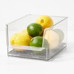 Hexa Tall Mini Refrigerator Bin