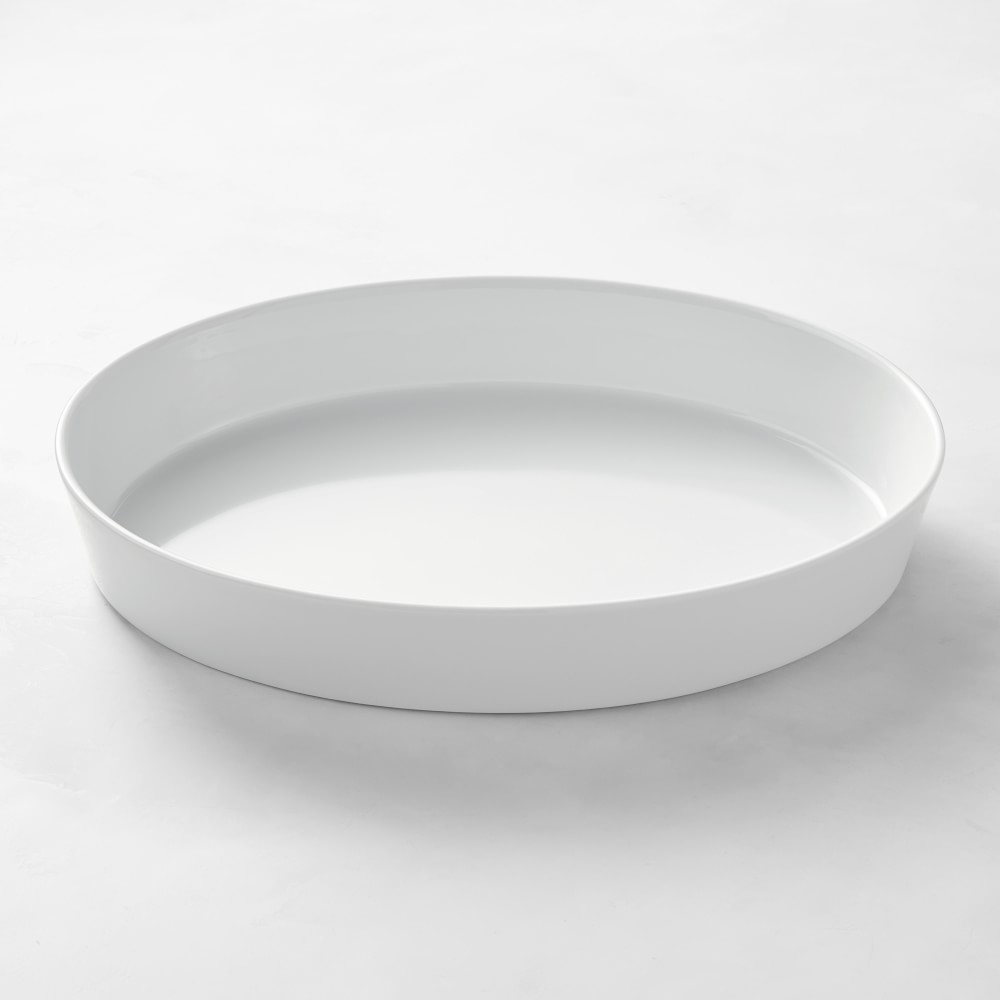 Apilco Porcelain Deep Oval Roaster, No. 8 (Large)
