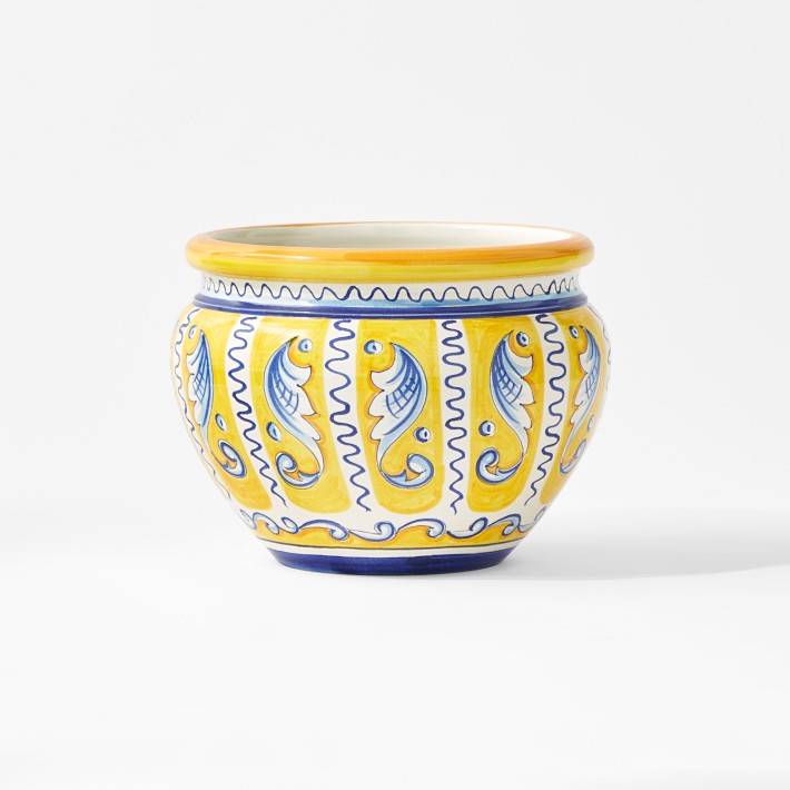 Italian Hand-Painted Planter Collection | Williams Sonoma
