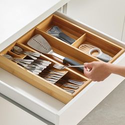 Joseph Joseph DrawerStore&#8482; Bamboo Cutlery, Utensil &amp; Gadget Organizer