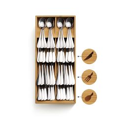 Joseph Joseph DrawerStore&#8482; Bamboo Large Cutlery Organizer