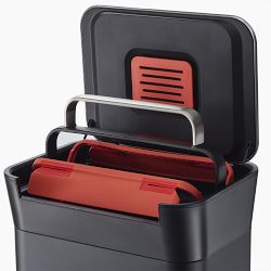 Joseph Joseph Titan 30L Black Trash Compactor