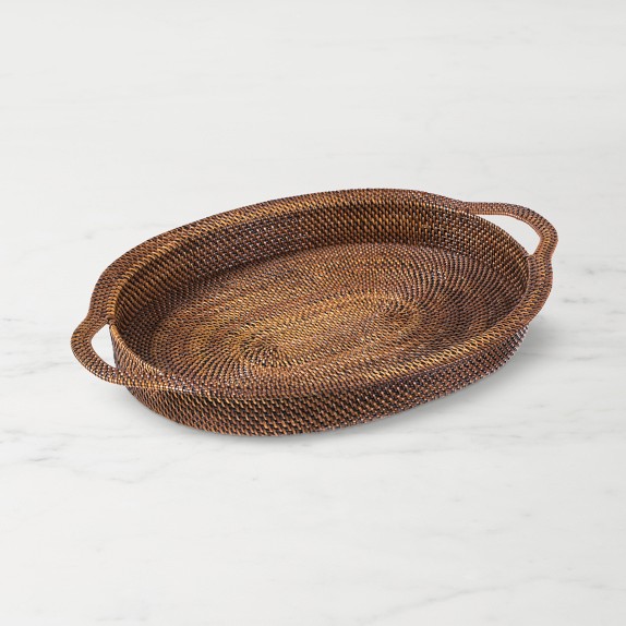 Nito Oval Serving Tray with Handles