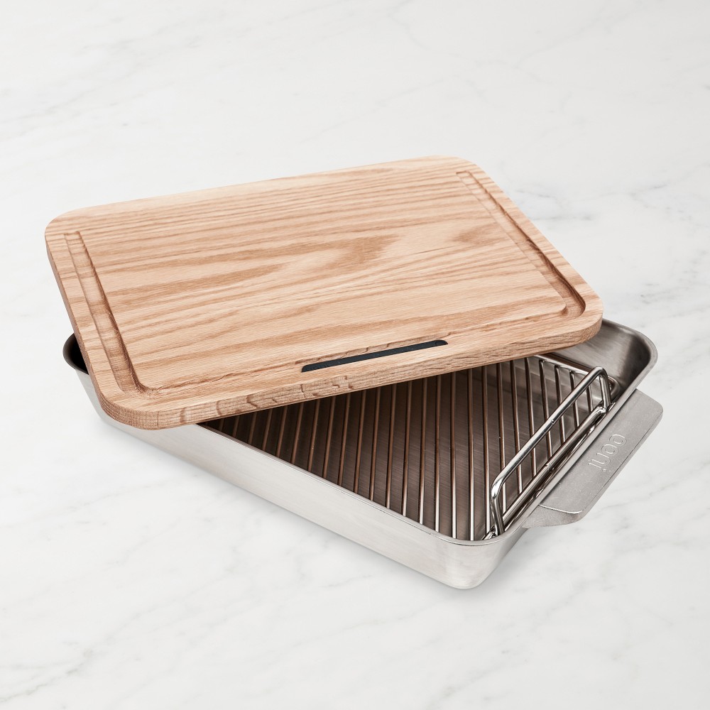 Ooni Stainless-Steel Roasting Pan, 15"