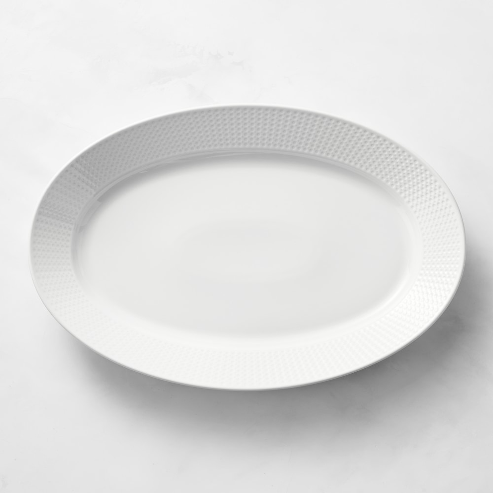 Pillivuyt Perle Porcelain Large Oval Platter
