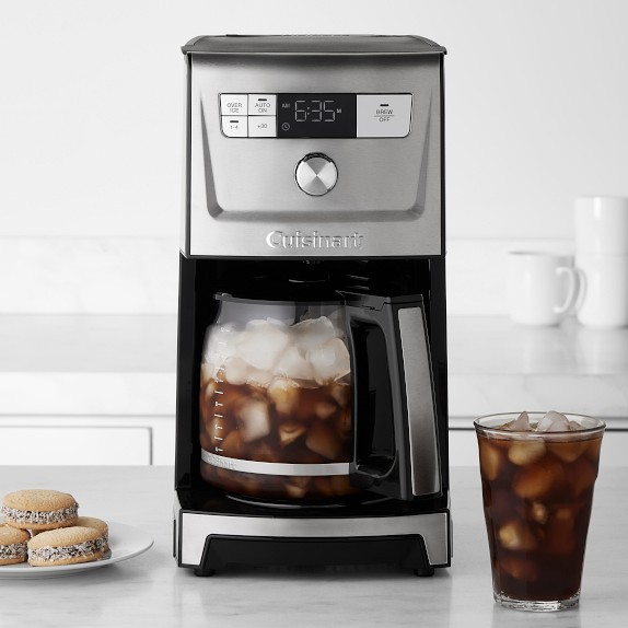 Cuisinart PerfecTemp Programmable Coffee Maker with Glass Carafe & Over Ice, 14-cup