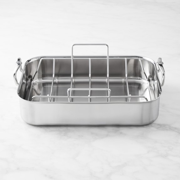 Hestan Provisions Brushed Stainless-Steel Classic Roaster with
