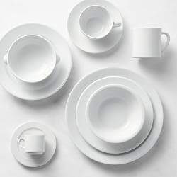 Apilco Tradition Porcelain Bouillon Bowls