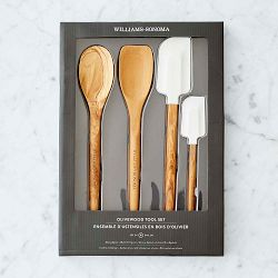 Williams Sonoma Olivewood Kitchen Utensils, set of 4