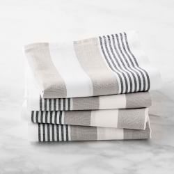 Yarn Dyed Towels, Set of 4