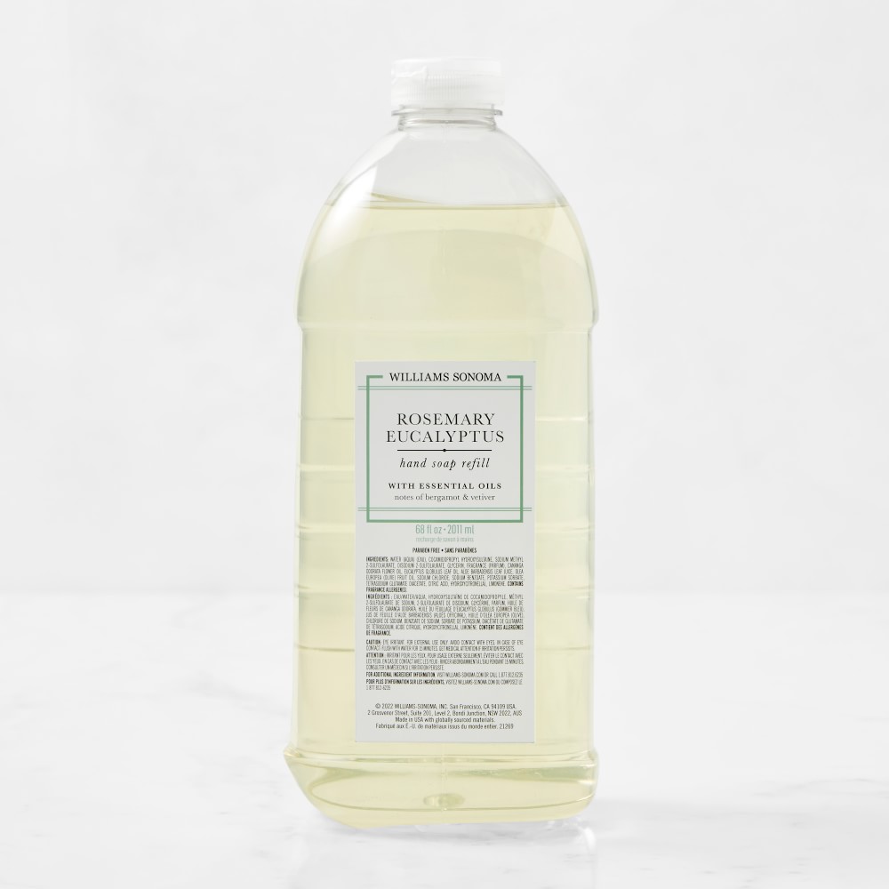 Williams Sonoma Rosemary Eucalyptus Hand Soap Refill, 68oz.