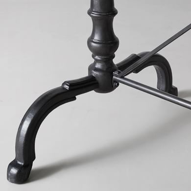 LE PAIN DE LA TERRE A’ LA TABLE La Coupole Rectangular Iron Bistro Table (72