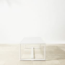 Santa Barbara Outdoor Metal Small Coffee Table (48&quot;)