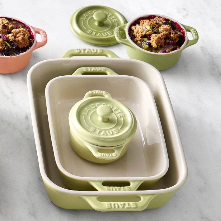 Staub Stoneware Rectangular Baking Dishes, Set of Williams Sonoma