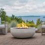 Reese 38in Carbon Bowl Propane, Fog