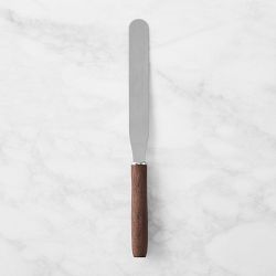 Williams Sonoma Walnut FSC Straight Icing Spatula, 8"