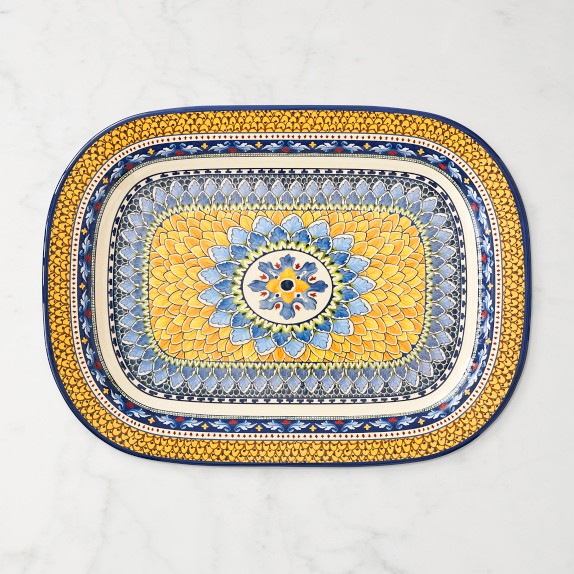 Sicily Outdoor Melamine Large Rectangular Platter